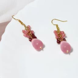 Radiant Blush Kundan Earrings 1