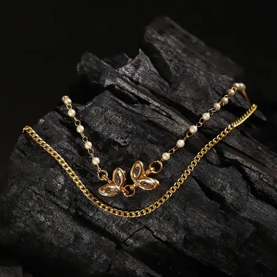 Graceful Kundan Jewelry Set