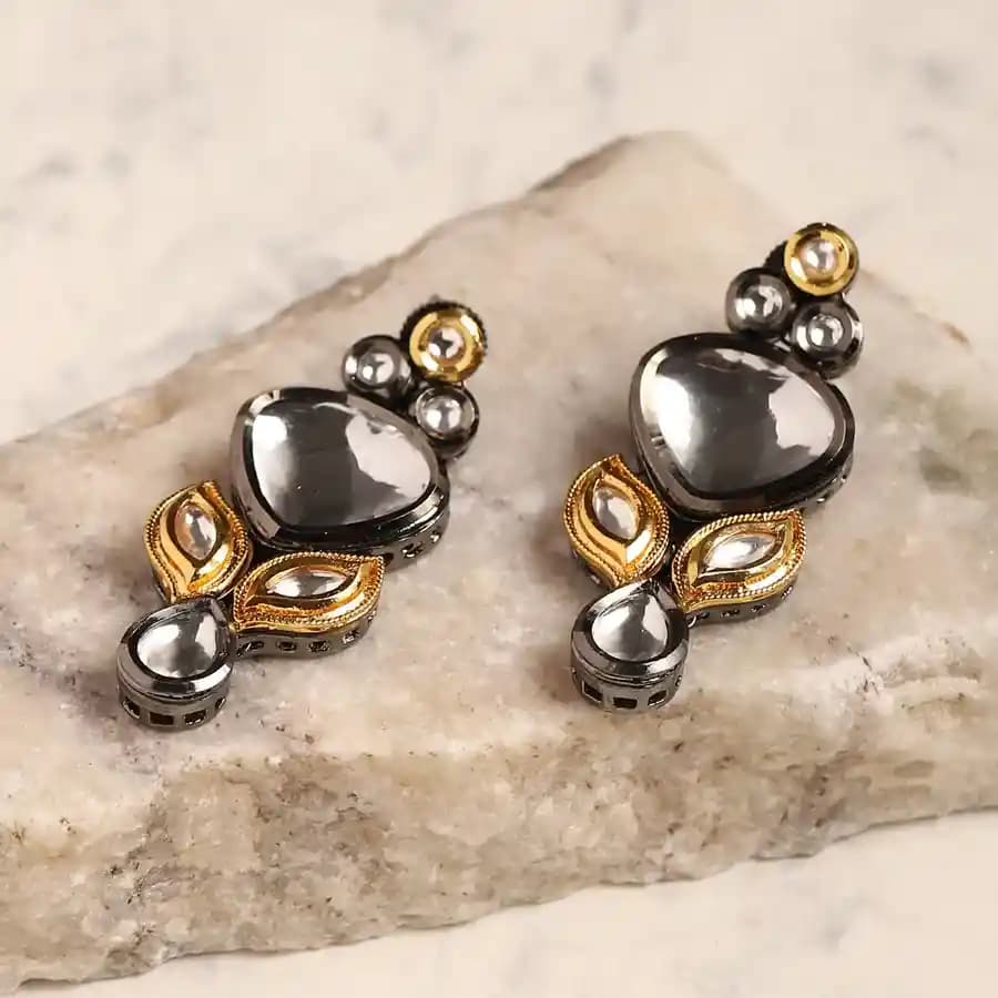 Festive Charm Polki Earrings