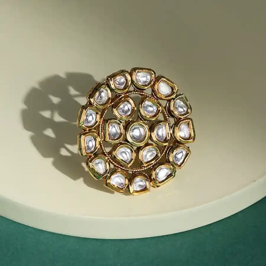 Timeless Kundan Beauty Ring