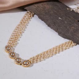 Wonderful Kundan Pearl Neckpiece 1