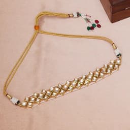 Luxe Pearl Kundan Statement Choker 1