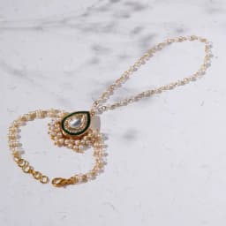 Luxe Kundan Hand Jewelry 1