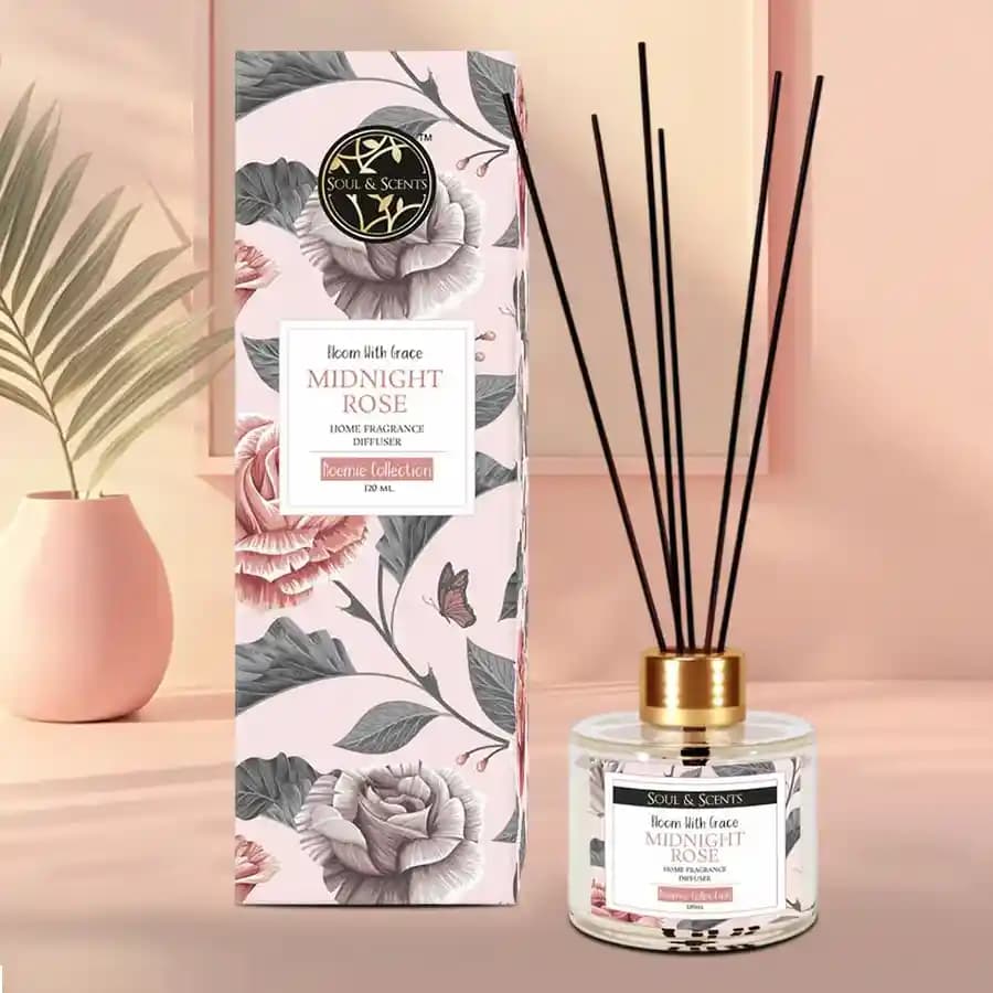 Aromatic Midnight Rose Reed Diffuser