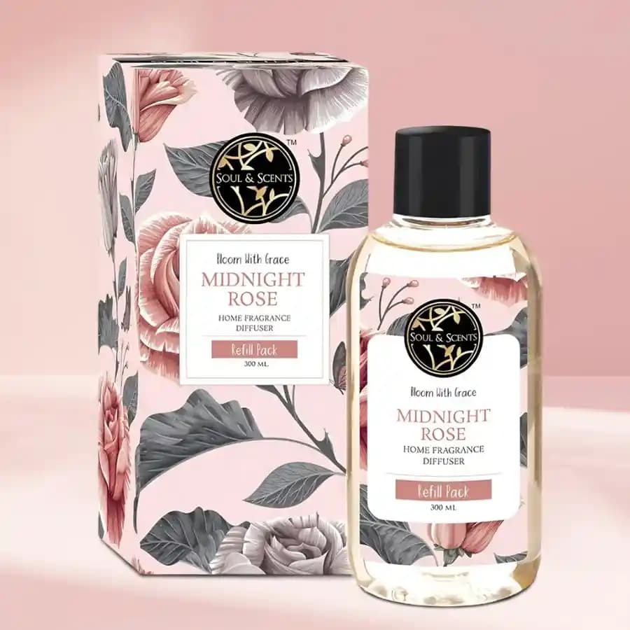 Eternal Elegance Midnight Rose Reed Diffuser Refill