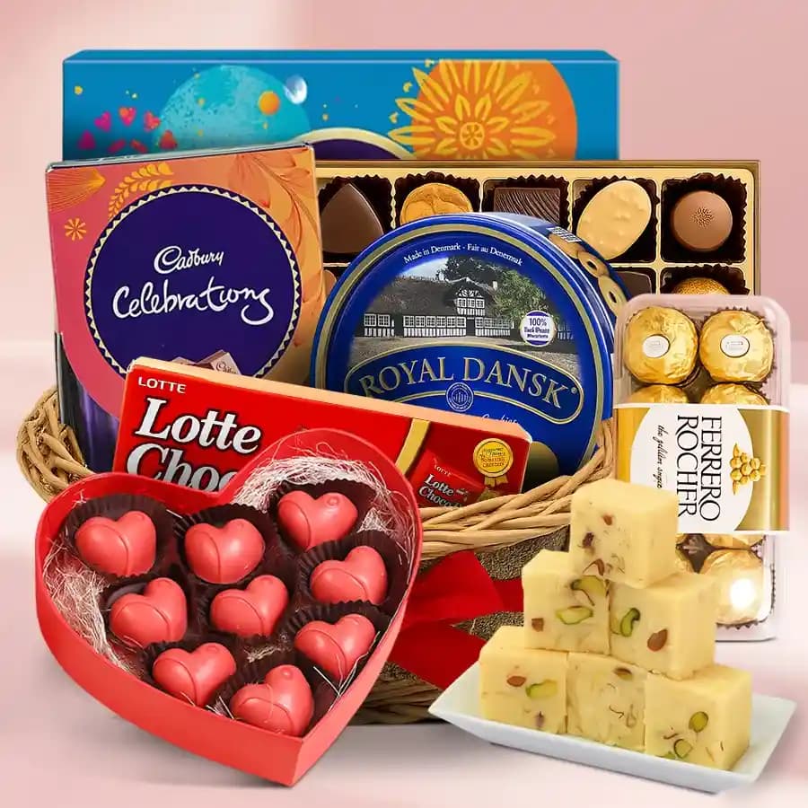 Blissful Chocolates and Treats Gift Hamper
