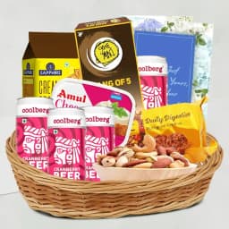 Irish Celebration Essentials Basket 1