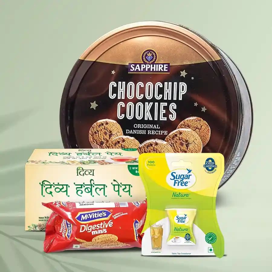 Serene Tea & Treats Basket