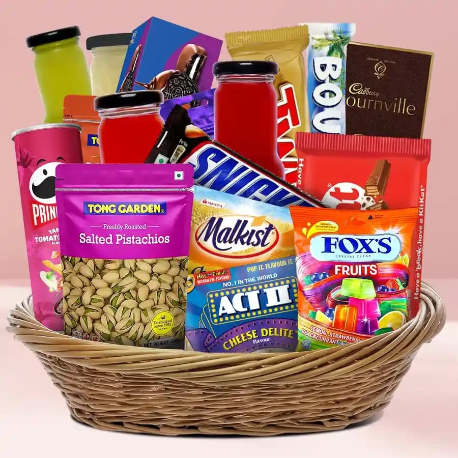 Exquisite Gourmet Delight Basket