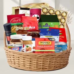 Gourmet Indulgence Gift Basket 1