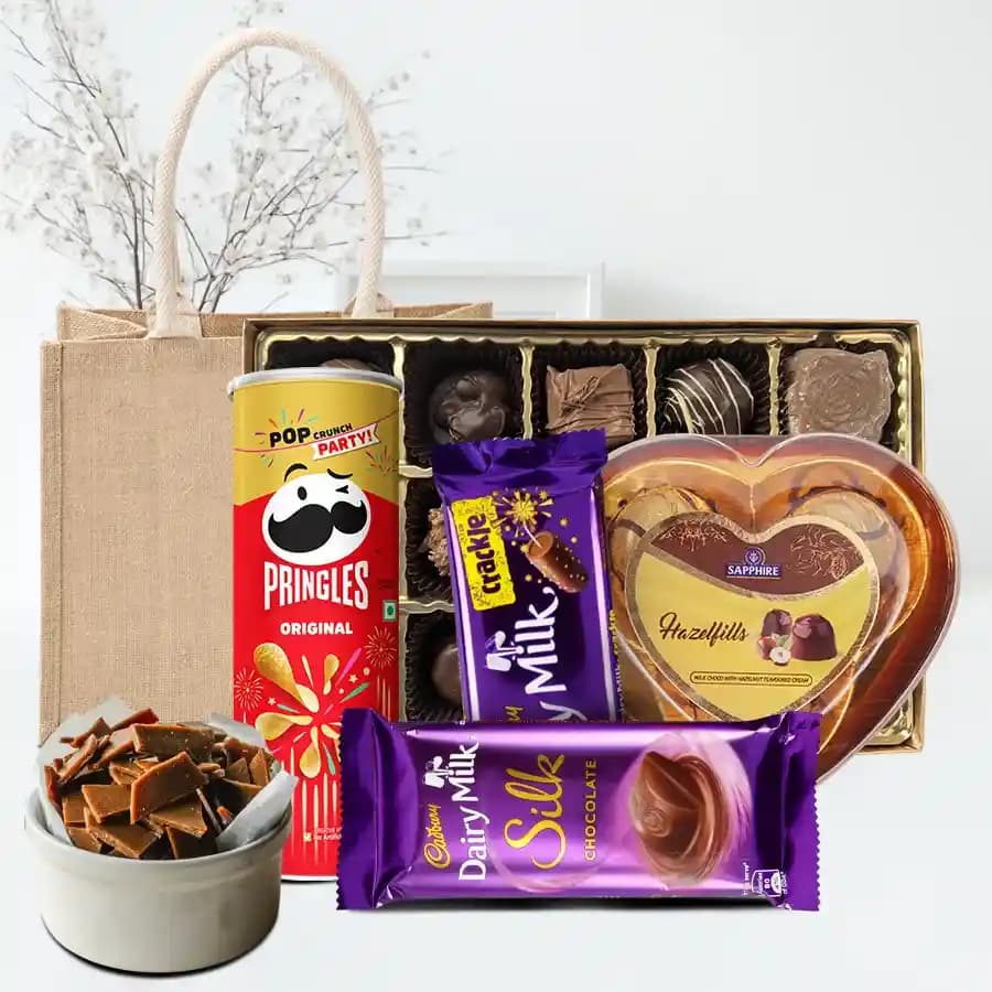 Gourmet Delight Chocolate Basket