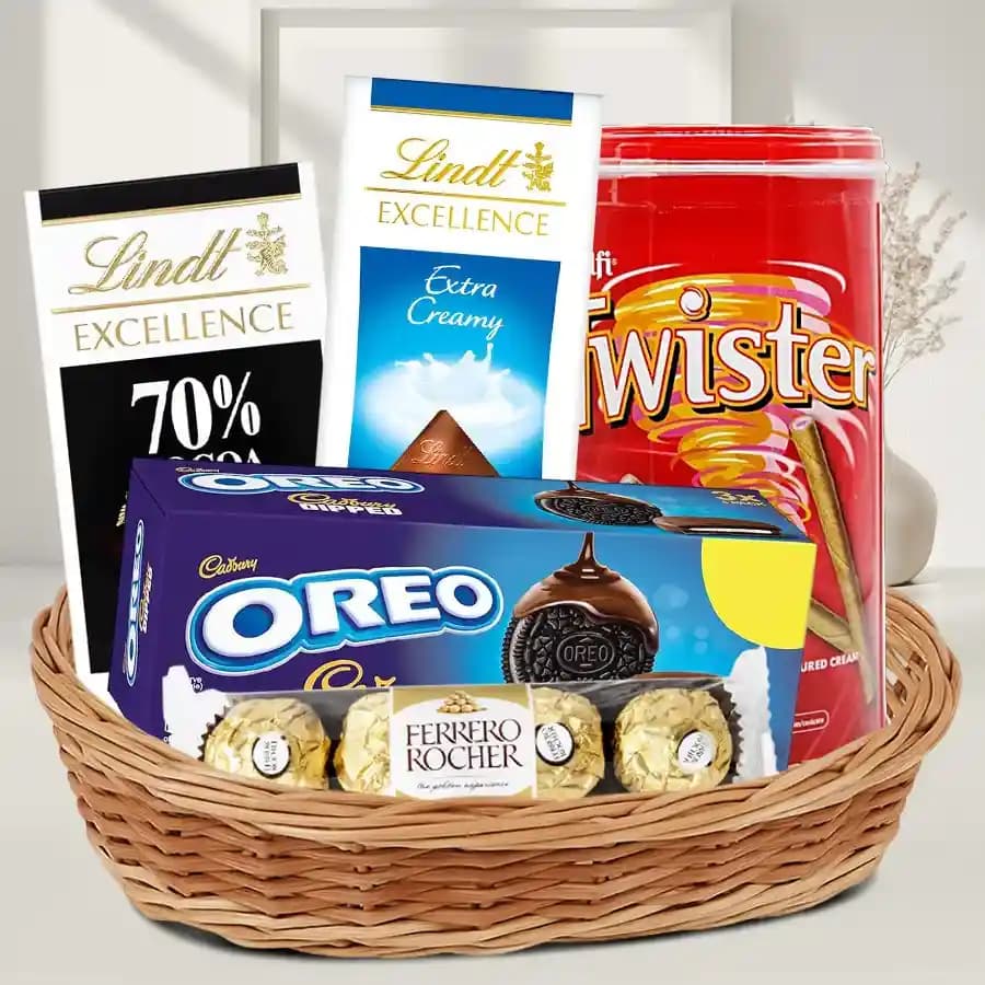 Luxurious Chocolate Delight Basket