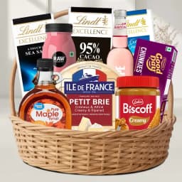 Gourmet Indulgence Gift Basket 1