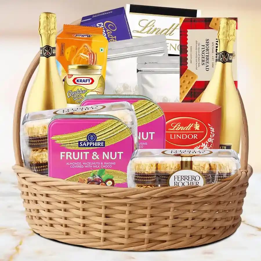 Gourmet Indulgence Celebration Basket