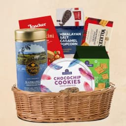 Exquisite Assam Tea & Gourmet Treats Gift Basket 1