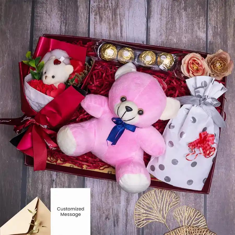 Cuddle & Indulge Gift Basket