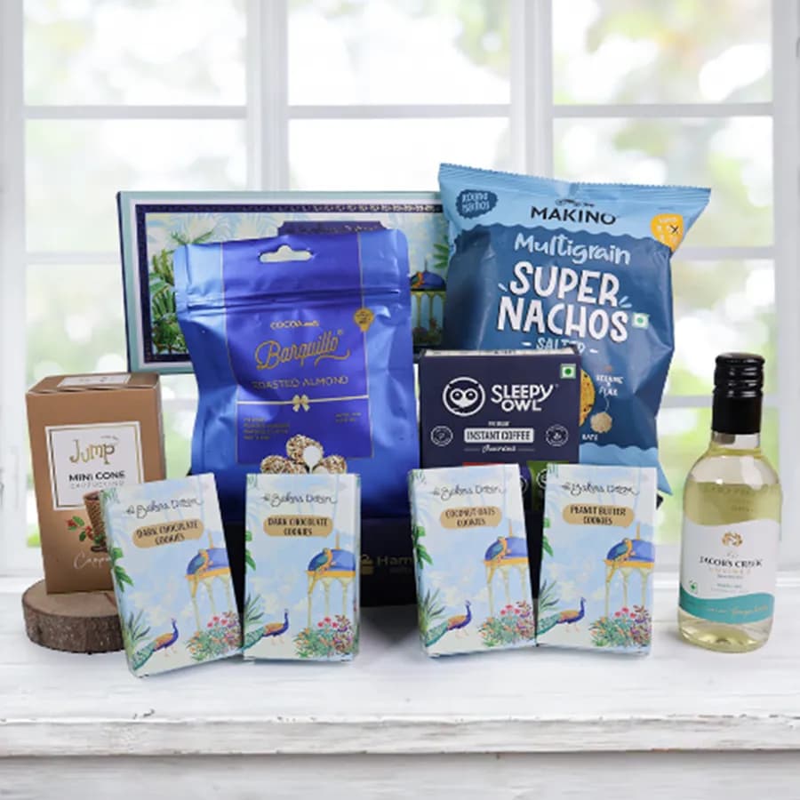 Gourmet Coffee & Snack Delight Box