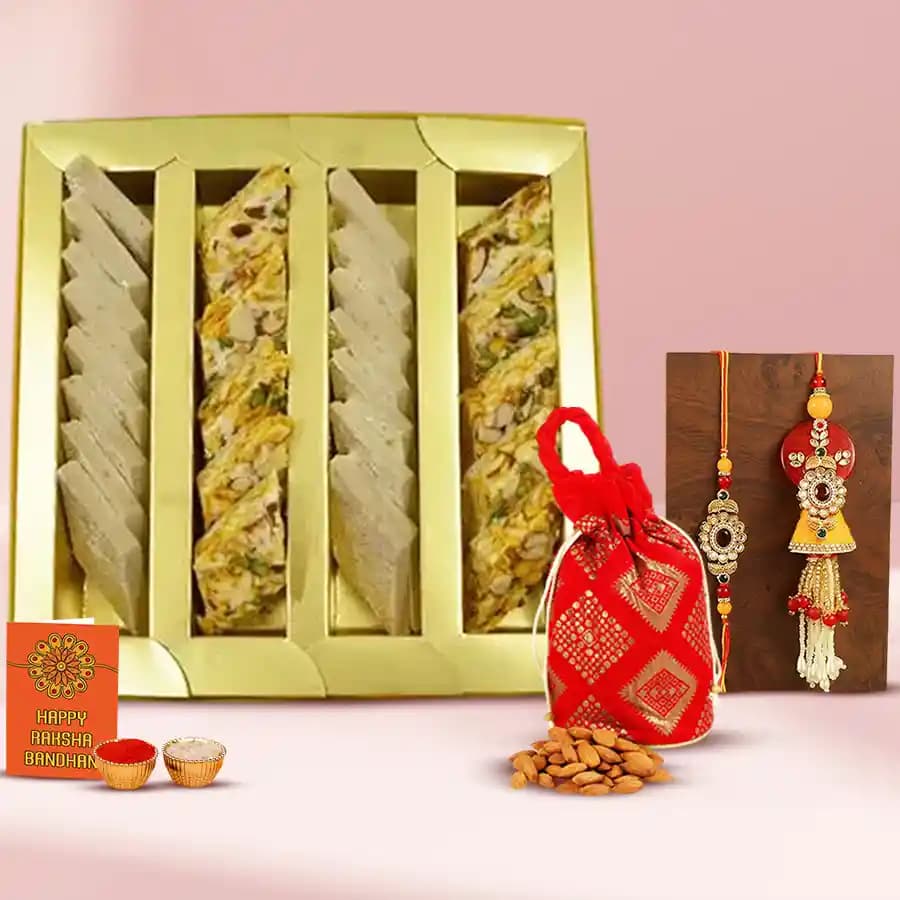 Tempting Sweets N Bhai Bhabhi Rakhi