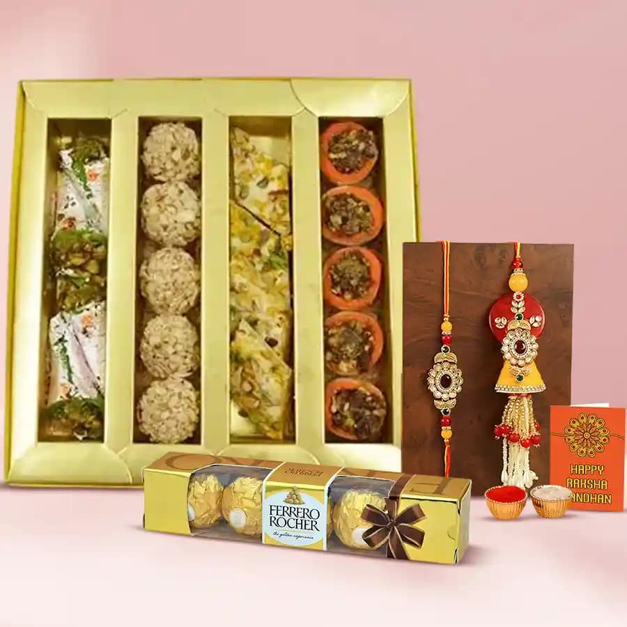 Sweet Vibes for Bhaiya Bhabhi Rakhi