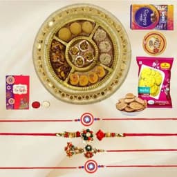 Sweets Embrace and Family Rakhi 1
