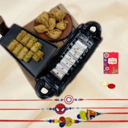 Family Rakhi Bash wit Sumptuous Kaju n Baklawa Roll 1