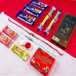 Designer Kids Rakhi with Chocolates 1