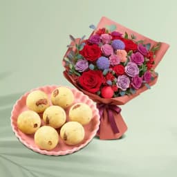 Floral Fantasy with Sweet Rawa Treats 1