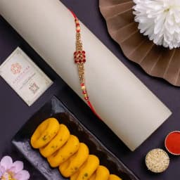 Rakhi N Kesar Peda Delight Combo 1