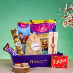 Rakhi Celebration Snack Basket 1
