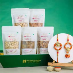 Gourmet Nuts N Rakhi Elegance Set 1