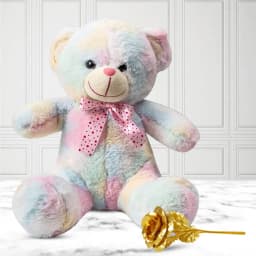 Charming Teddy Bear & Golden Elegance Set 1