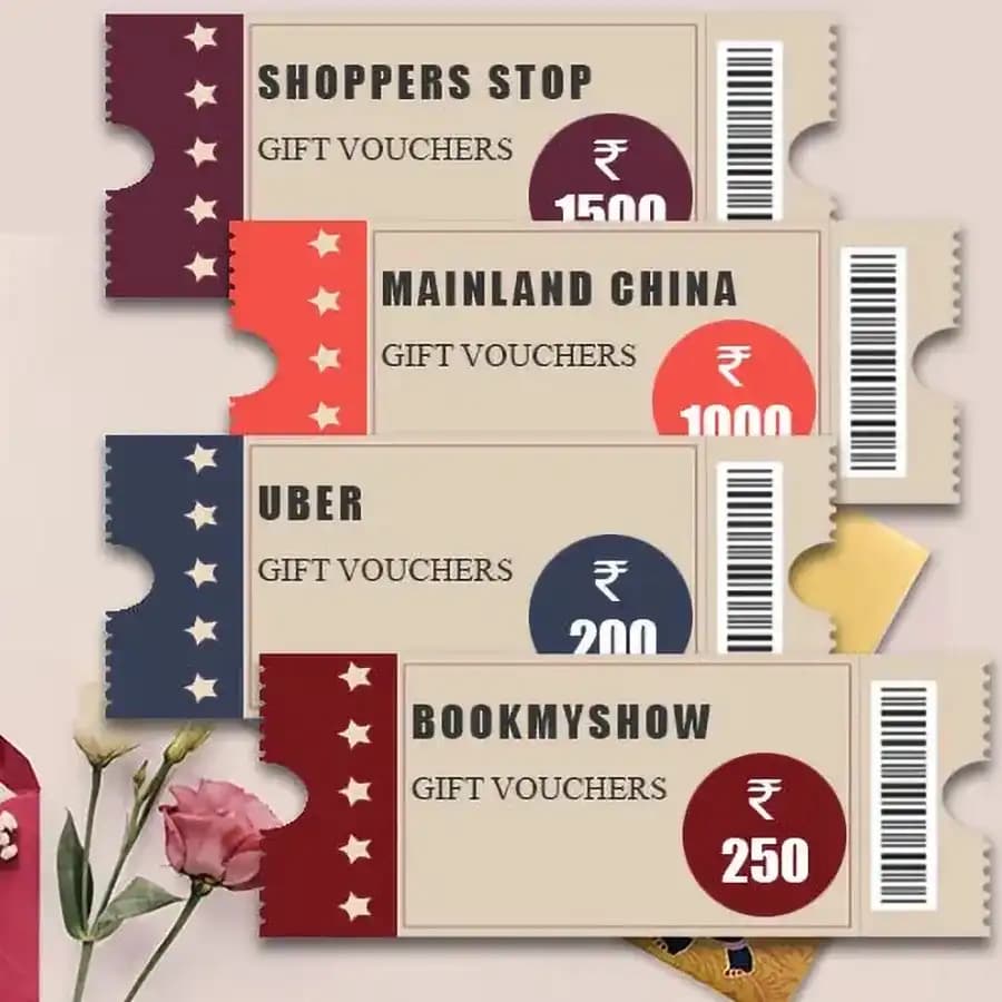 Delightful Celebration E-Voucher Bouquet - INR 2950