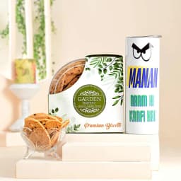 Luxury Custom Flask & Almond Delight 1