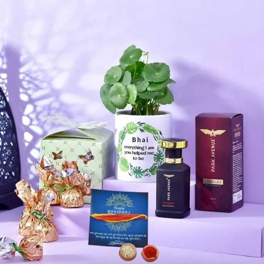 Elegant Bhai Dooj Essentials Gift Set