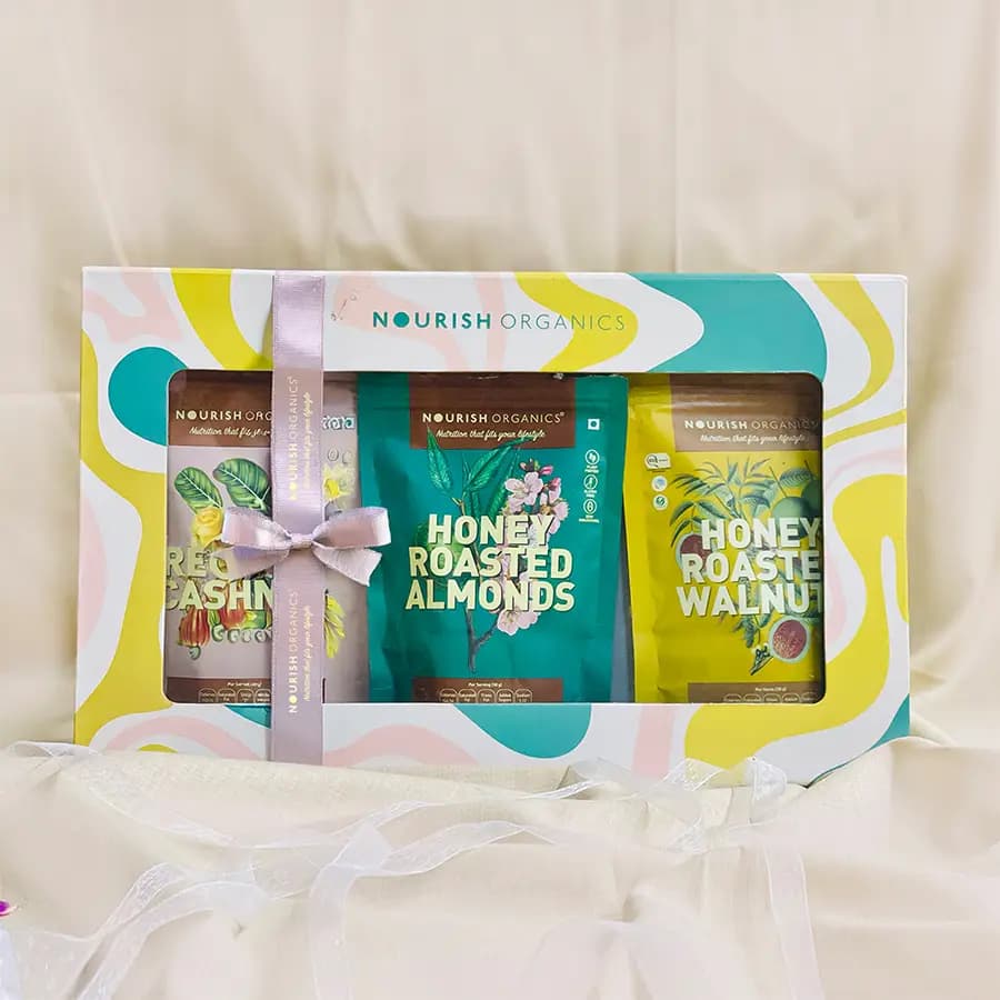 Delectable Honey Nut Treats Combo