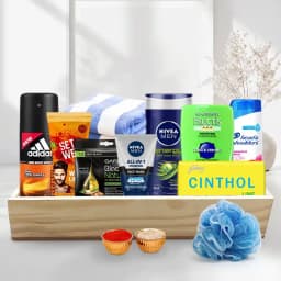 Bright Little Luxury Pamper Hamper with free Roli Tilak and Chawal 1