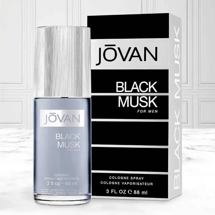 Exclusive Jovan Black Musk Cologne for Men