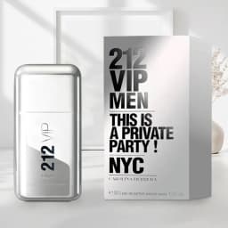 Appealing Gift of Carolina Herrera 212 VIP Eau de Toilette for Men 1