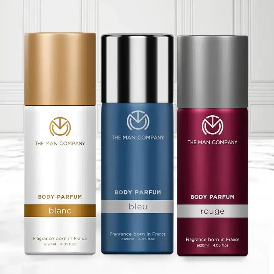 Musky The Man Company Body Perfume Trio Deodorant Set for Men
