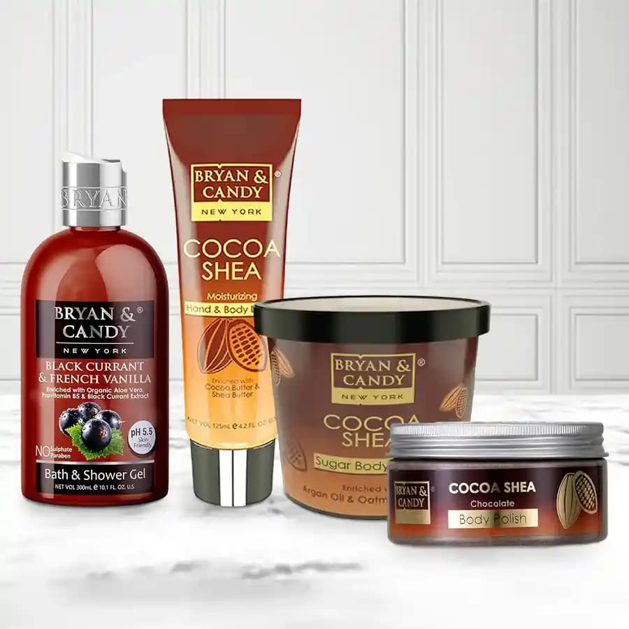 Exclusive Bryan N Candy New York Cocoa Shea Bath Tub Kit