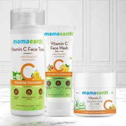 Look Beautiful with Mama Earth Overnight Skin Glow Combo 1