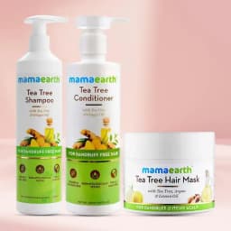 Exquisite Mamaearth Tea Tree Anti Hair Freez Spa Kit 1