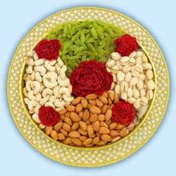 Nutty Treat in Round Moti Tray 1