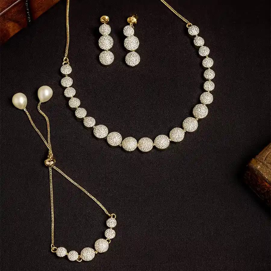 Sparkling AD Jewellery Gift Box