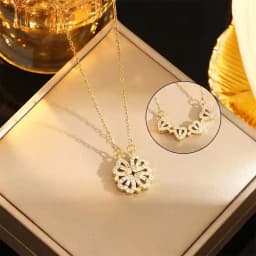 Designer Heart Toggle Necklace 1