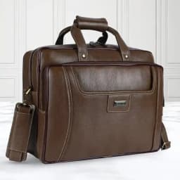 Exclusive Leather Laptop Office Side Bag 1