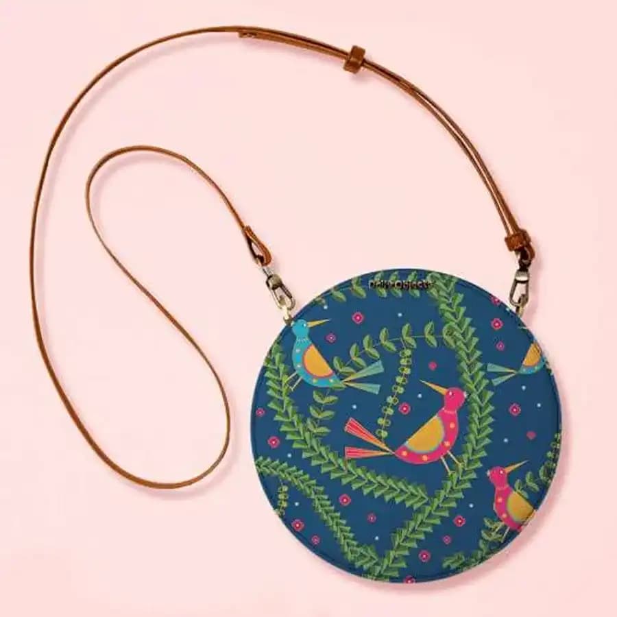 Stunning Round Crossbody Sling Bag