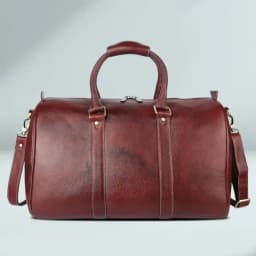 Stunning Leather Travel Bag 1