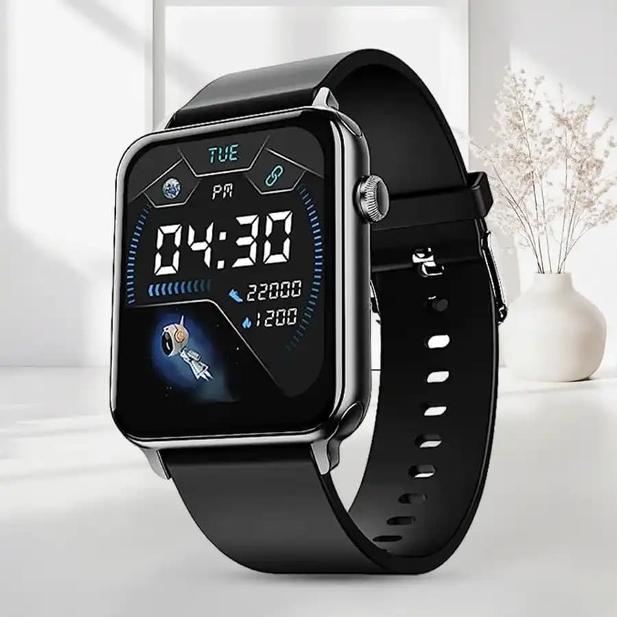 Elegant Smartwatch with Metal Finish