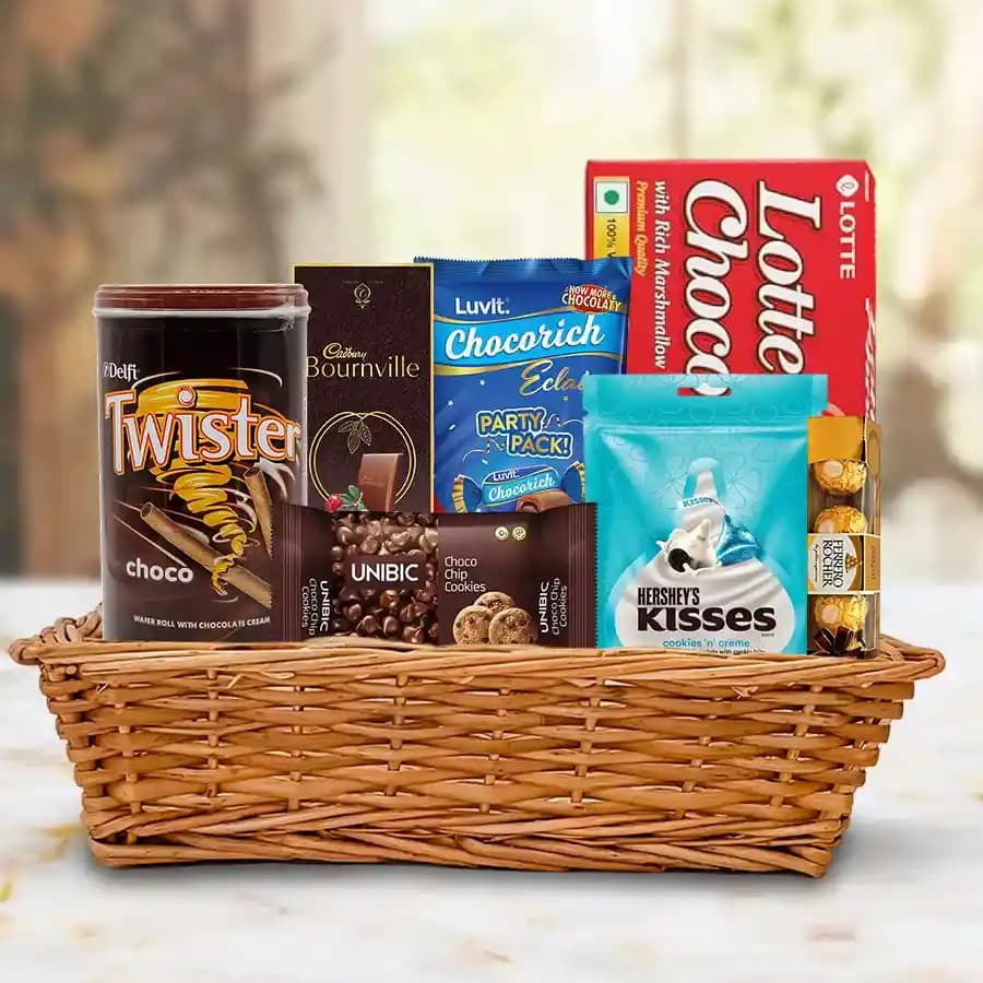 Exclusive Chocos Gift Basket